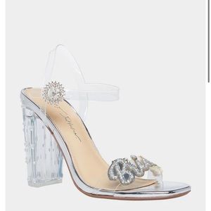Betsey Johnson Barbie bride heels